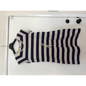 Nautical Striped Casual Dress by Hanna Andersson - Size M